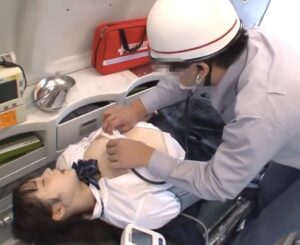 白川ゆず｜救急車×ひよこ少女×昏睡強姦｜体調不良で搬送される女子校生が、救急隊員に痴漢され生チンポをぶち込まれる