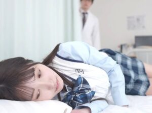 弓乃りむ｜ひよこ少女×媚薬×強制発情｜仮病で保健室でサボるロリ制服JKにお仕置きする教師。思春期マンコを挿入してデカチン調教