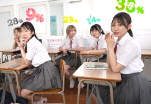 エッチ可能な女子判別×数値化｜僕にだけ見えるJKの頭上に浮かぶ数字。僕とSEXできる可能性を表しているらしいので・・・｜安堂はるの 愛瀬ゆうり 海野いくら 最上一花 春乃るる 有馬美玖 藤井レイラ